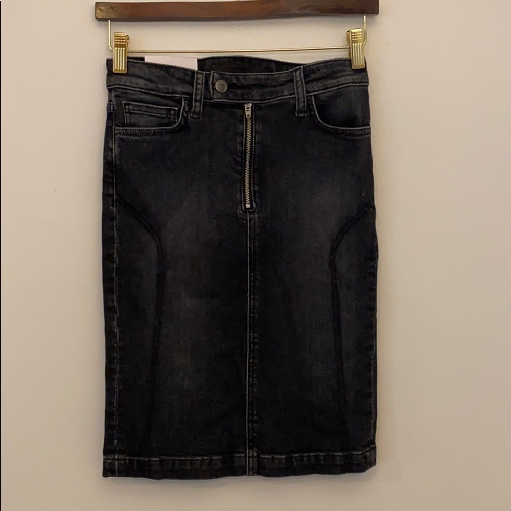 NWT Joe’s Jeans Black Tight Denim Skirt